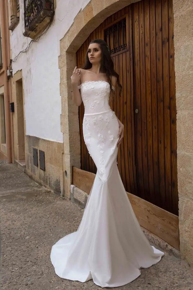 Minimalist vs Glamorous Wedding Dresses Image